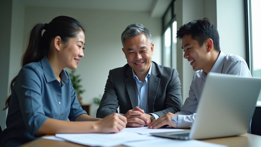 Diverse group of young entrepreneurs collaborating in modern office space, discussing business strategies and growth plans